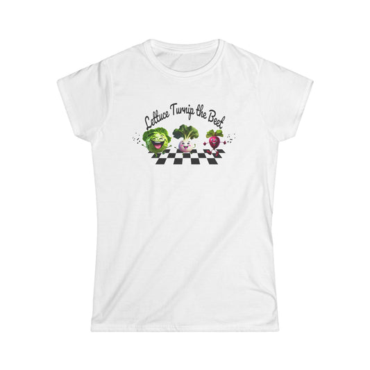 Funny Veggie Tee - Lettuce Turnip the Beet T-Shirt