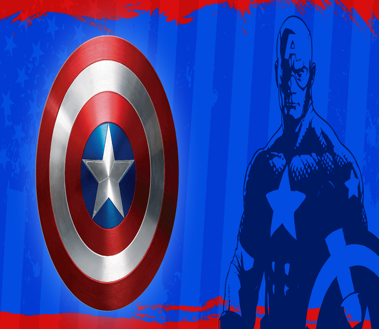 20oz Tumbler Captain America