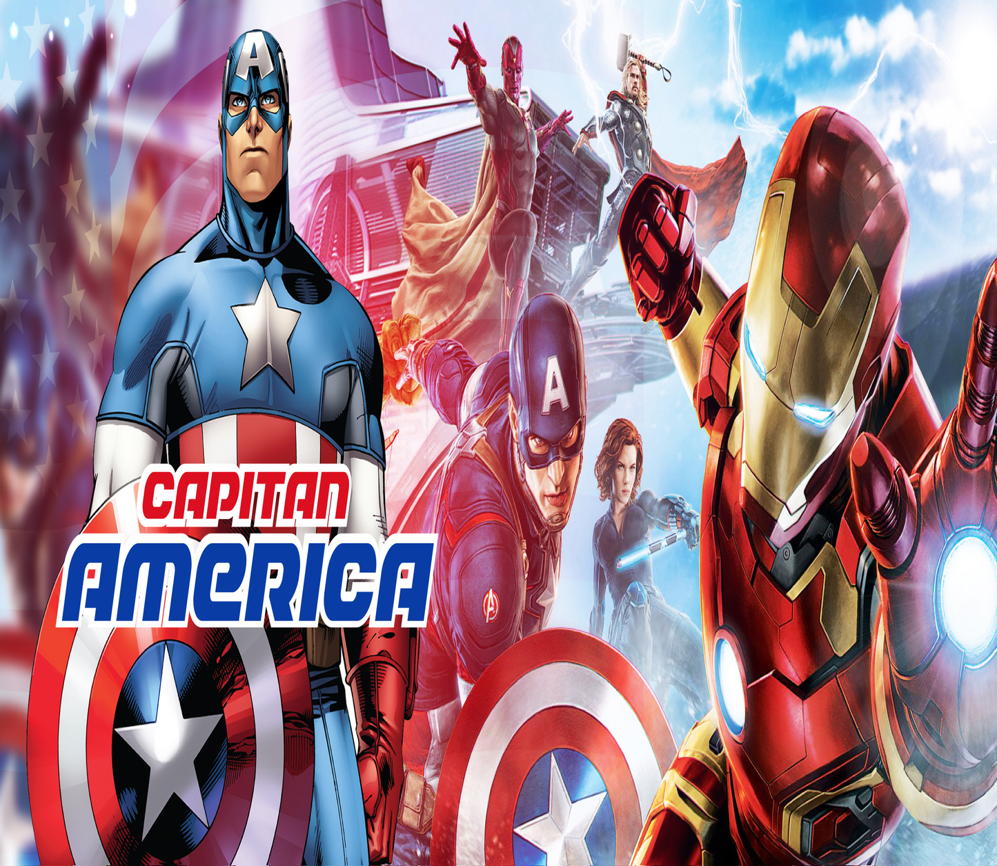 20oz Tumbler Captain America