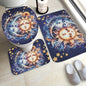 Celestial. 3 Pcs Toilet Rug Set