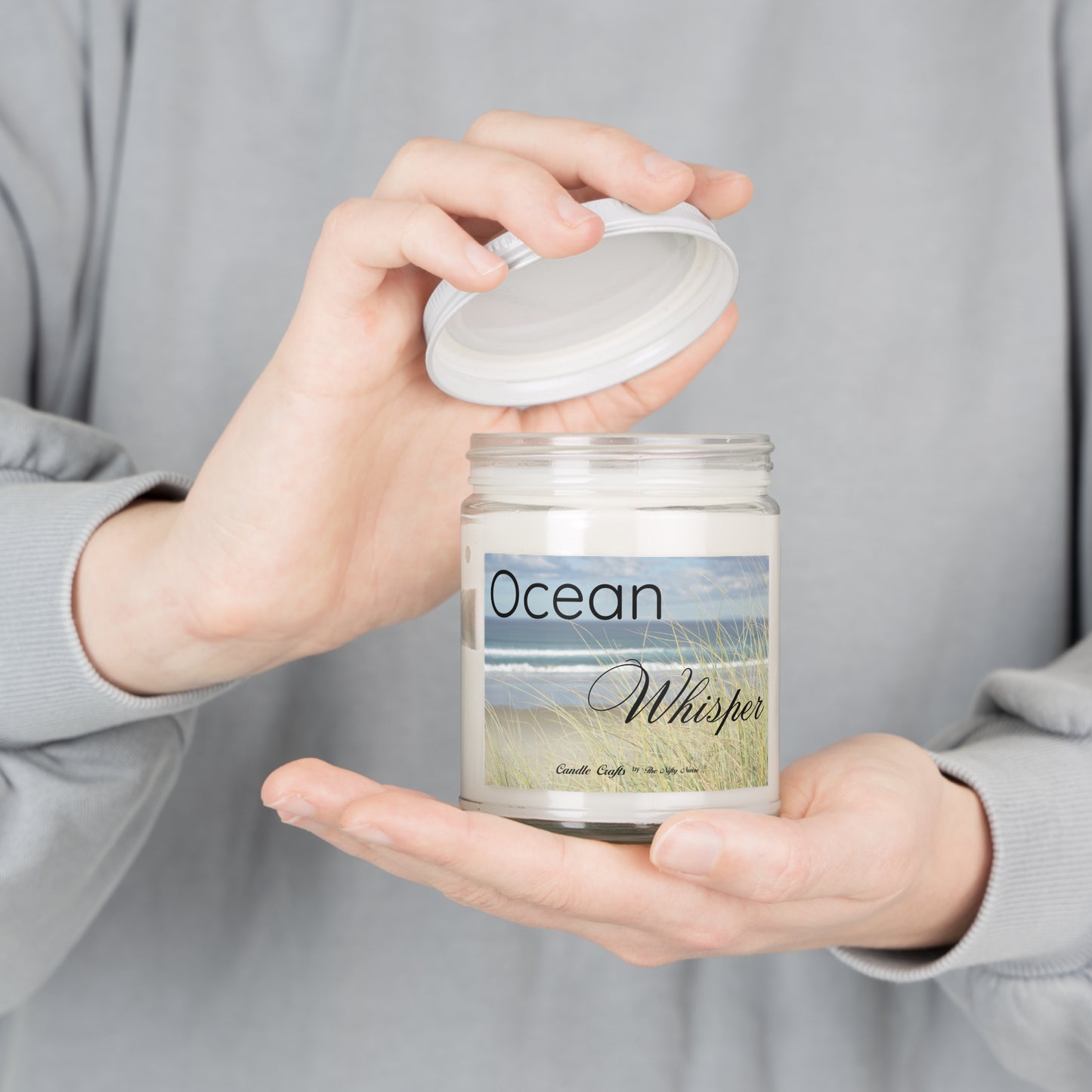 Ocean Whisper Scented Candle