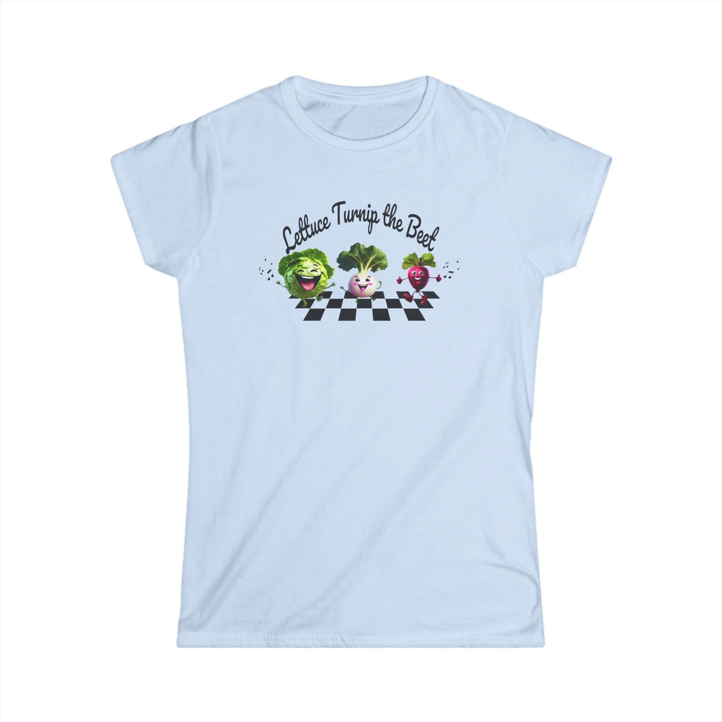 Funny Veggie Tee - Lettuce Turnip the Beet T-Shirt
