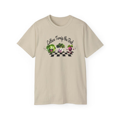 Funny Veggie Tee - Lettuce Turnip the Beet T-Shirt