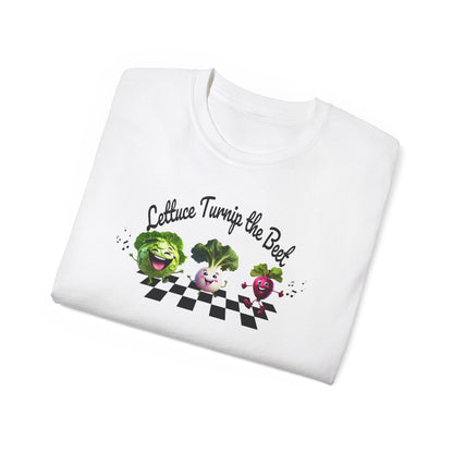 Funny Veggie Tee - Lettuce Turnip the Beet T-Shirt