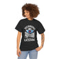 Nursing: It's a Profession, Not Just a License T-Shirt - Black Gloved Heart Hands Design