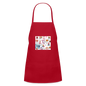 Mini Baking Apron - red