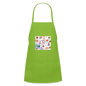 Mini Baking Apron - lime green