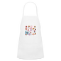 Mini Baking Apron - white