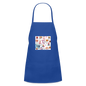 Mini Baking Apron - royal blue