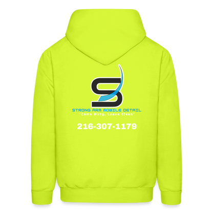 SAMD Hoodie - safety green