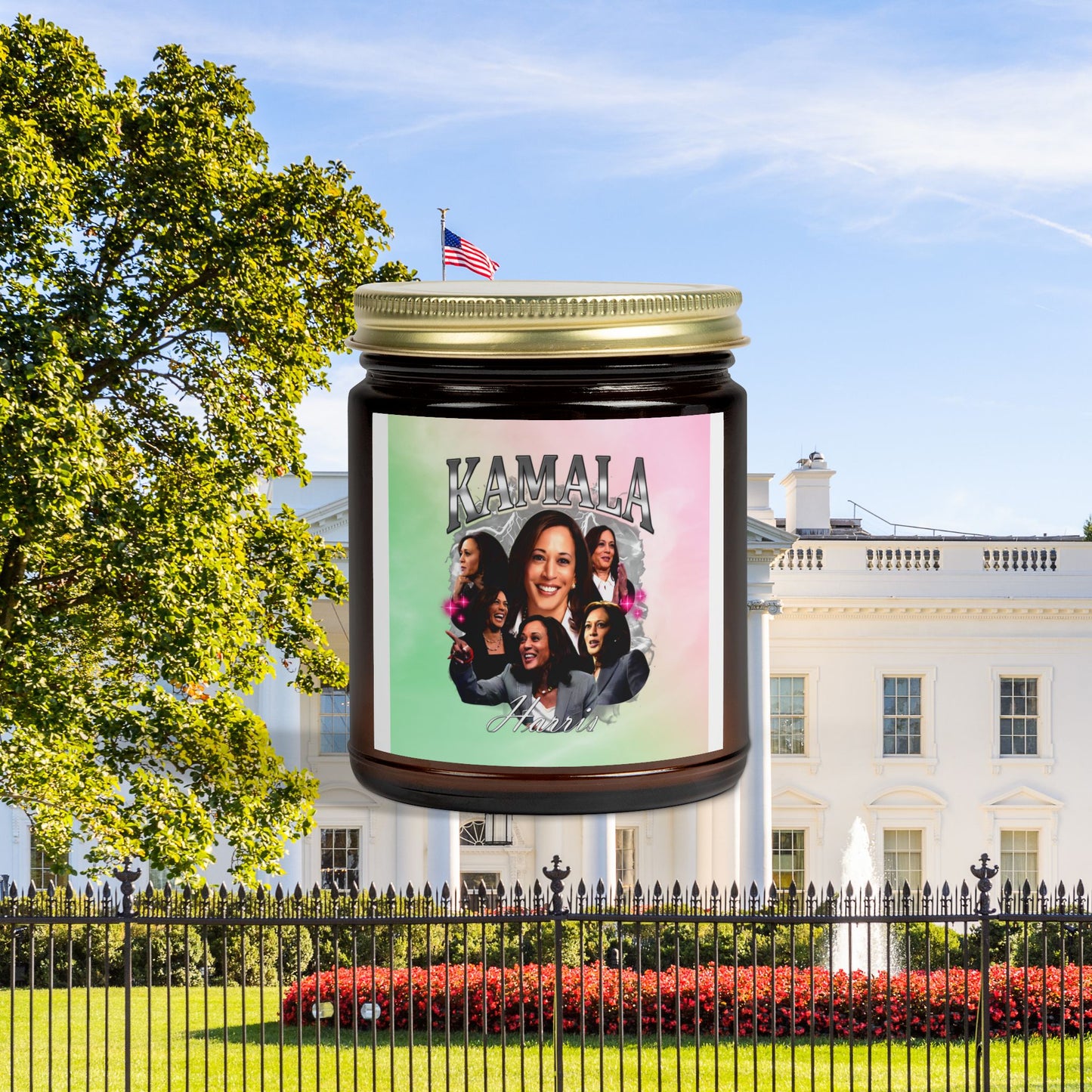 Kamala Harris Scented Candles