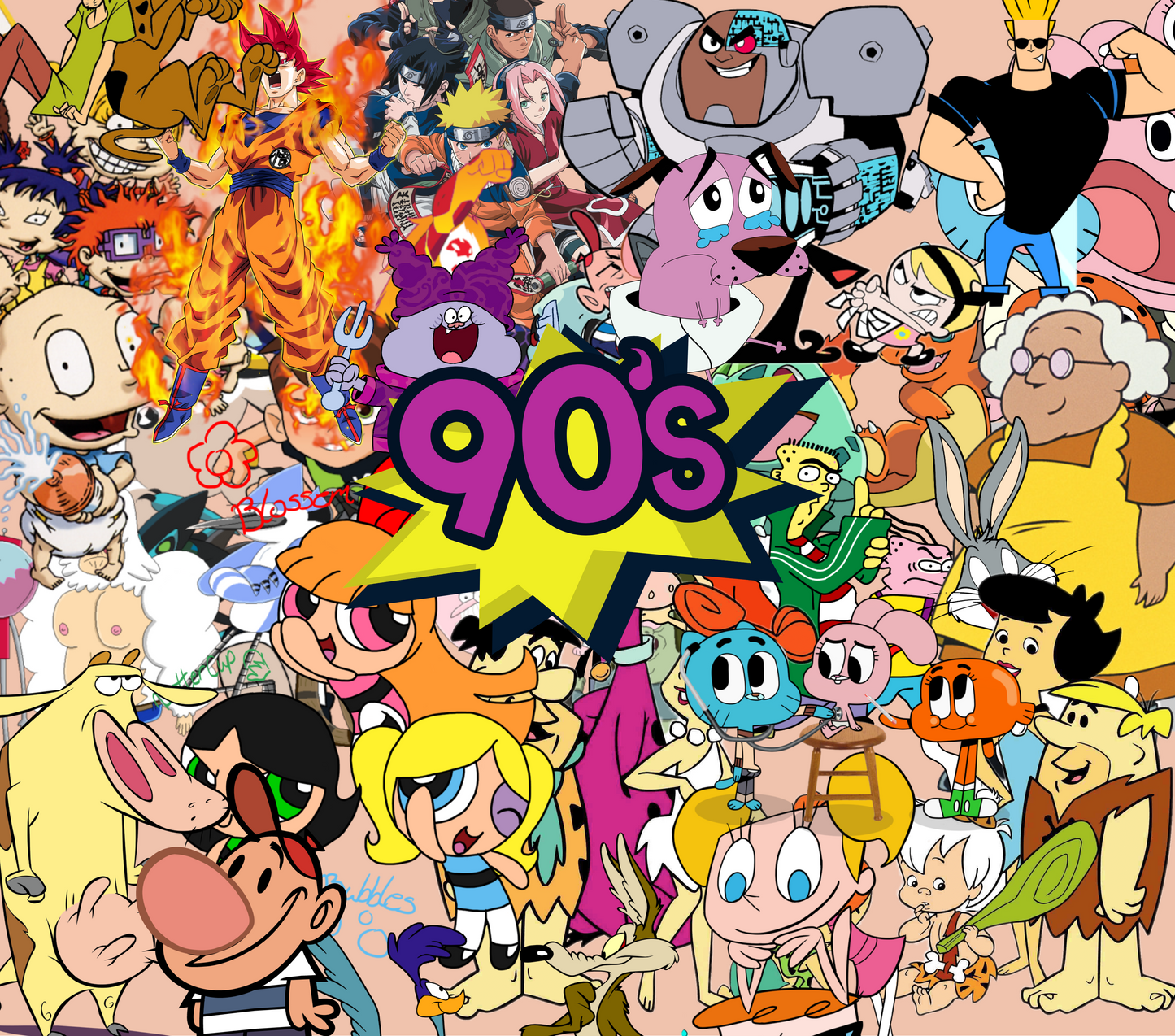 20oz Tumblers 90s Cartoons