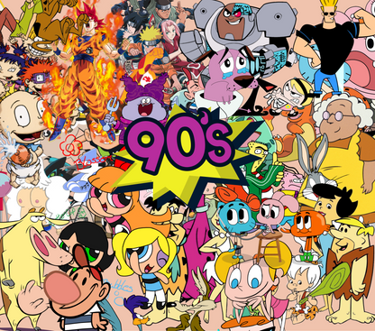 20oz Tumblers 90s Cartoons