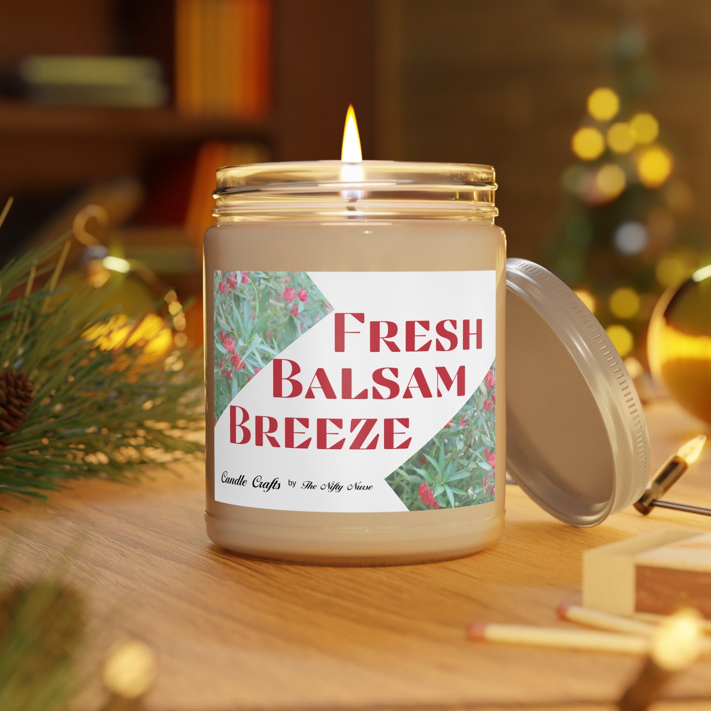 Fresh Balsam Breeze Scented Candle