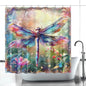 Dragonfly Dream Shower Curtain w/12 Hooks