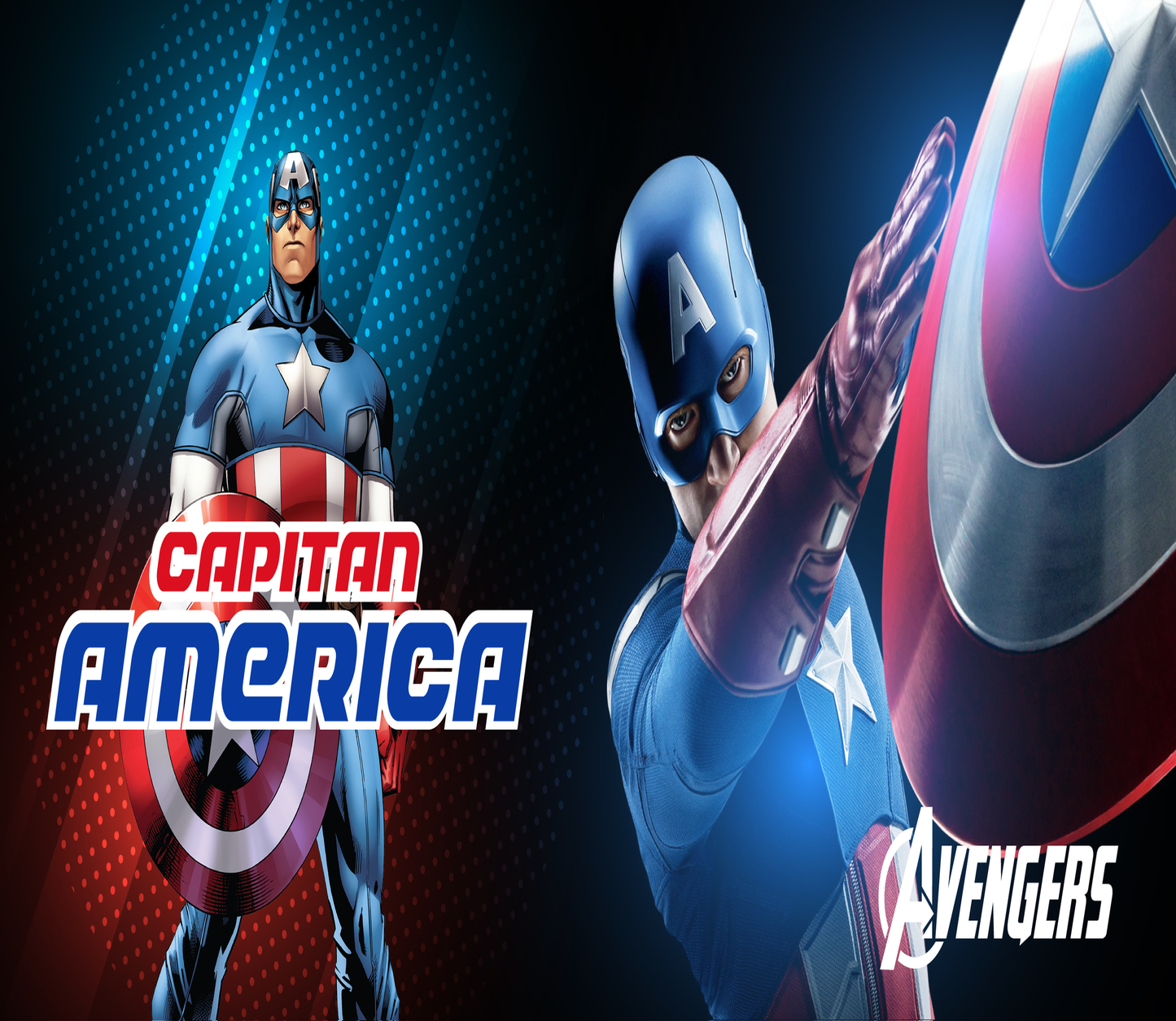 20oz Tumbler Captain America