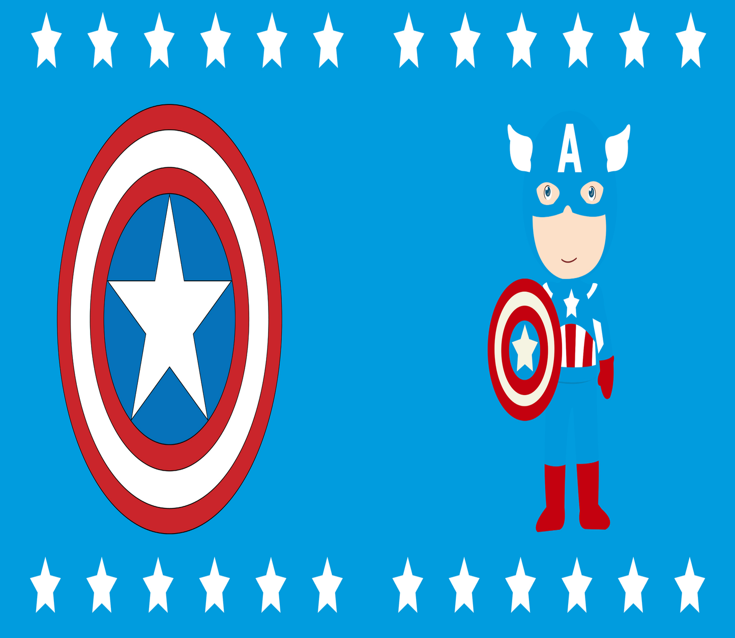 20oz Tumbler Captain America