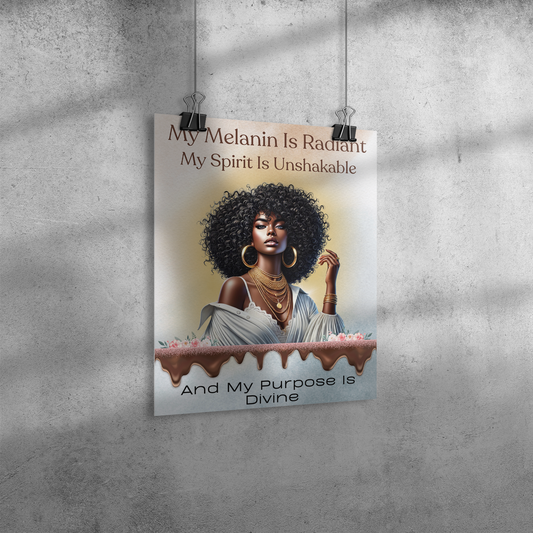 Melanin_Is_Radiant_11x14_Angle_V_Mockup.png